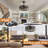 20 Inch Caged Ceiling Fan With Lights