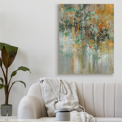 «Magical Woods Landscape surreal Trees Green Leaves» par K. Nari - impression