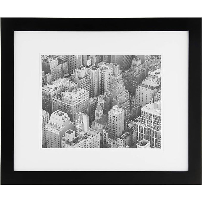 Aristteles Black Picture Frame with Mat