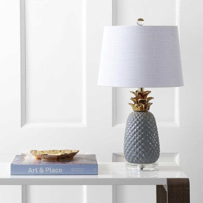 Lampe de table 23 po Arianna, Gris
