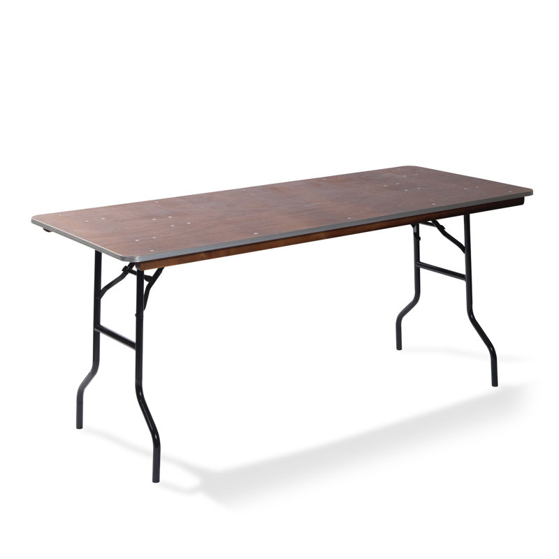 Banquet Table/Folding Table Made Of Rectangular Wood, 76cm H x 122cm W