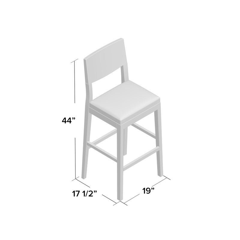 Tabouret de bar, Cerisier