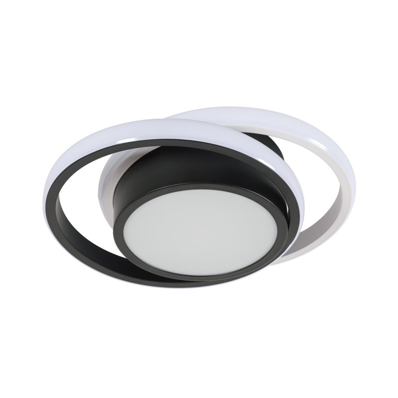 Modern Ellipse LED Flush Mount