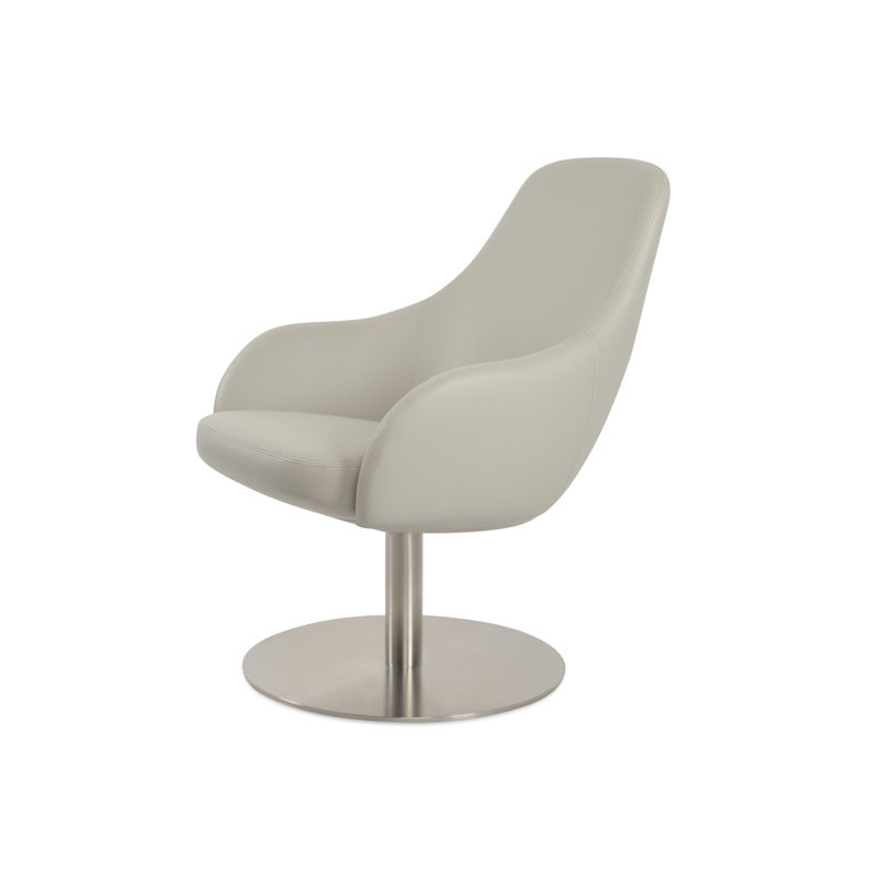 Fauteuil Gazel, Gris clair