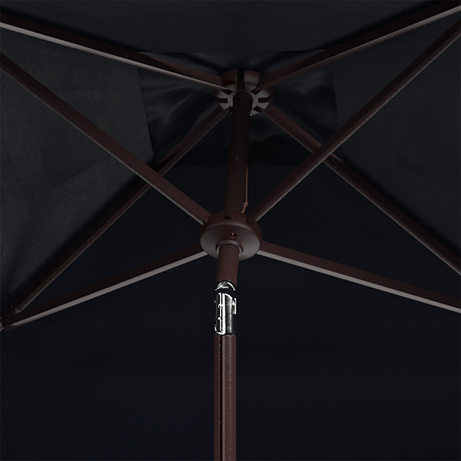 7.5' Market Umbrella, Navy/White