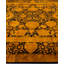 Overdyed Hand-Knotted Wool Modern-Contemporary Gold Area Rug 9' 1" x 12' 0"