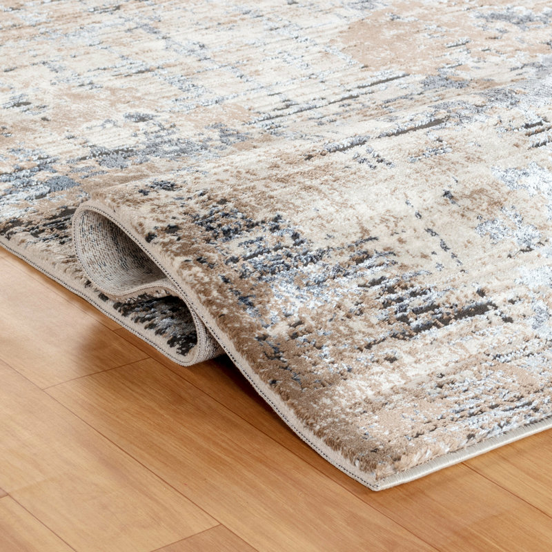 Allasia Cotton Oriental Indoor Rug, Rectangle 5'3" x 7'6"