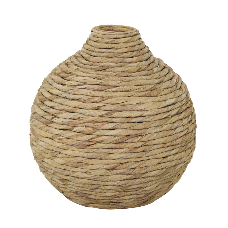 Sabre 14.2'' Handmade Seagrass Table Vase