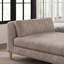 Méridienne moderne rembourrée avec banc et coussins décoratifs Modern-1095173017