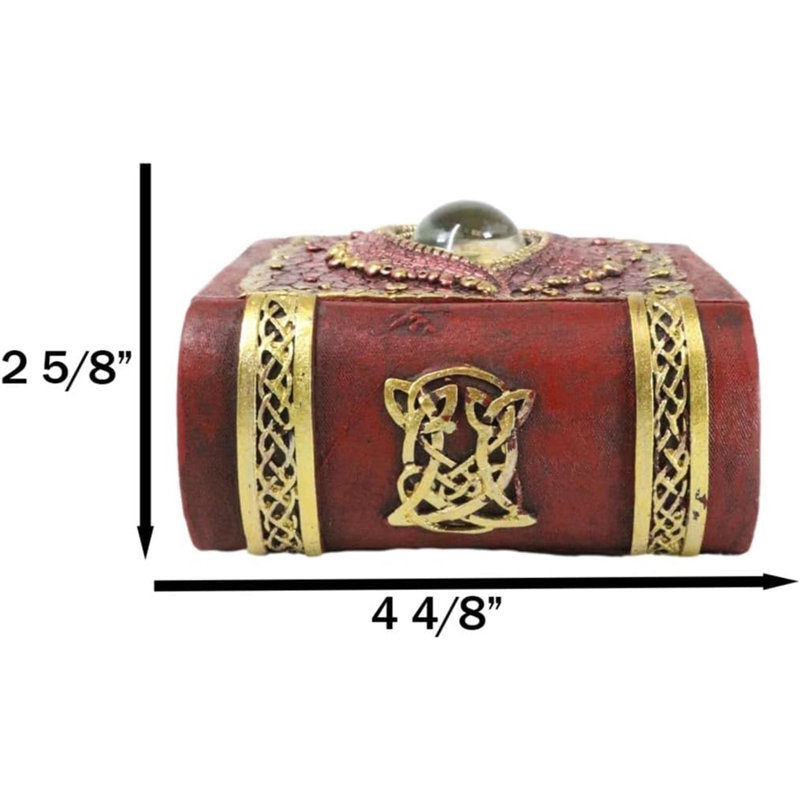 Figurine boîte à livres Celtic Knotwork