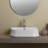Whitehaus 24" Above Mount/ Vessel Lavatory Basin With Single Faucet Drilling And Overflow