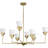 Pinellas 8 - Light Dimmable Tiered Chandelier-94230761