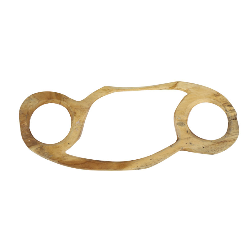 Plat en bois à 3 sections