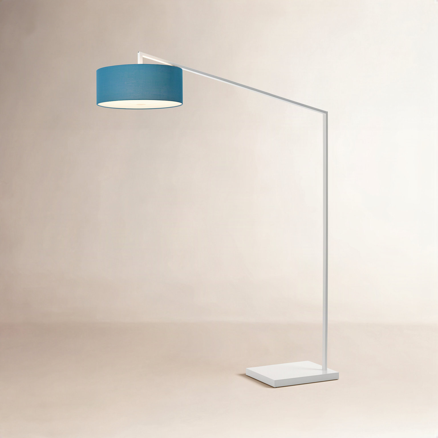 Stretch 87" Dimmable Floor Lamp, Turquoise