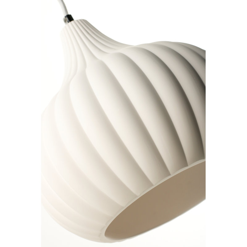 Rosalie 1 - Light Gypsum Teardrop Pendant