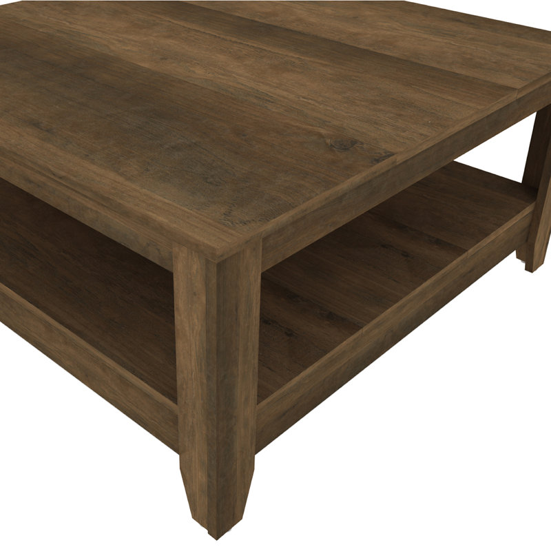 Weddel Basilico Coffee Table with Storage - Classic Style