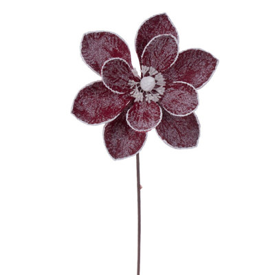 23" Magnolia Artificial Christmas Stem 3/Bag.