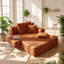60.2 " Corduroy Sofa Bed