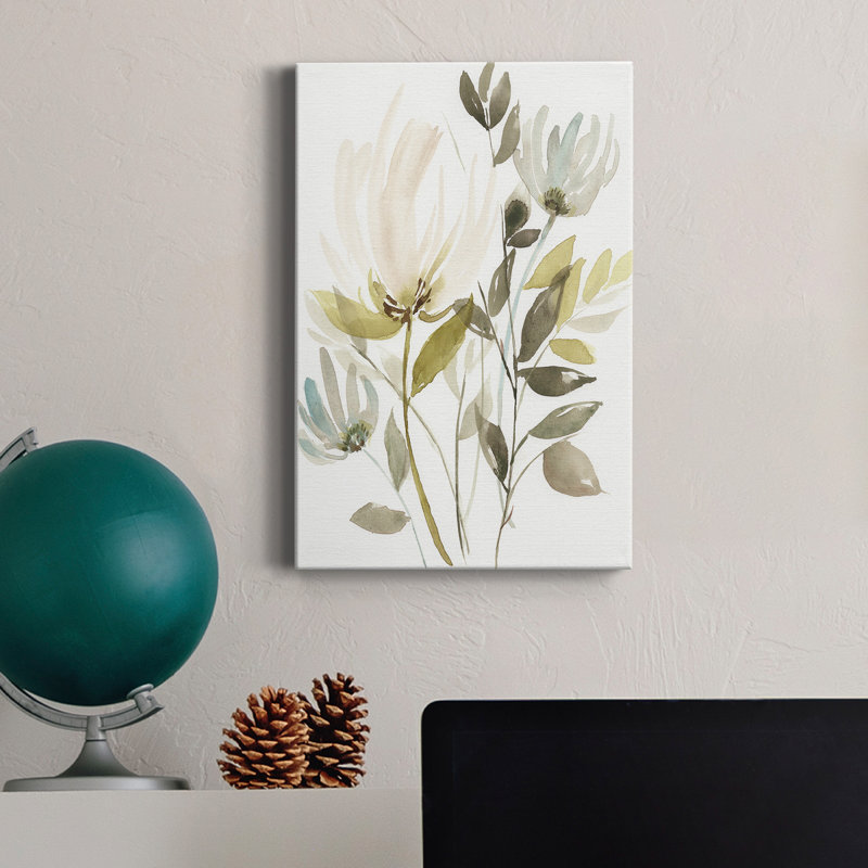 " Winter Arrangement I ", 60" H x 40" W x 1" D