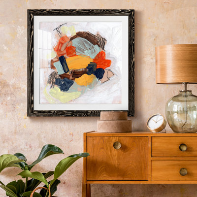 Lunchbox II - Matted and Framed Under Acrylic Glass, Large Living Room Wall Art