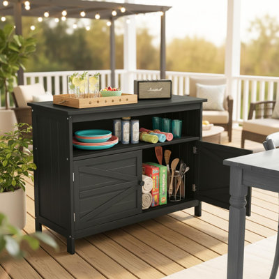 Buffet d'extérieur avec portes magnétiques HiPS