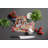 Cavalier Spaniel Christmas Cookies Glass Cutting Board