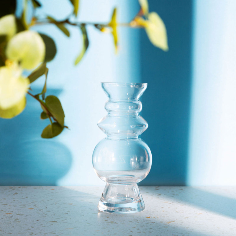 Asheley Glass Decorative Urns & Jars, Clear
