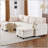 111.8" Sectional Sofa Pull-Out Sofa Bed Versatile Sofa Sleeper With Large Storage Space-2099897035