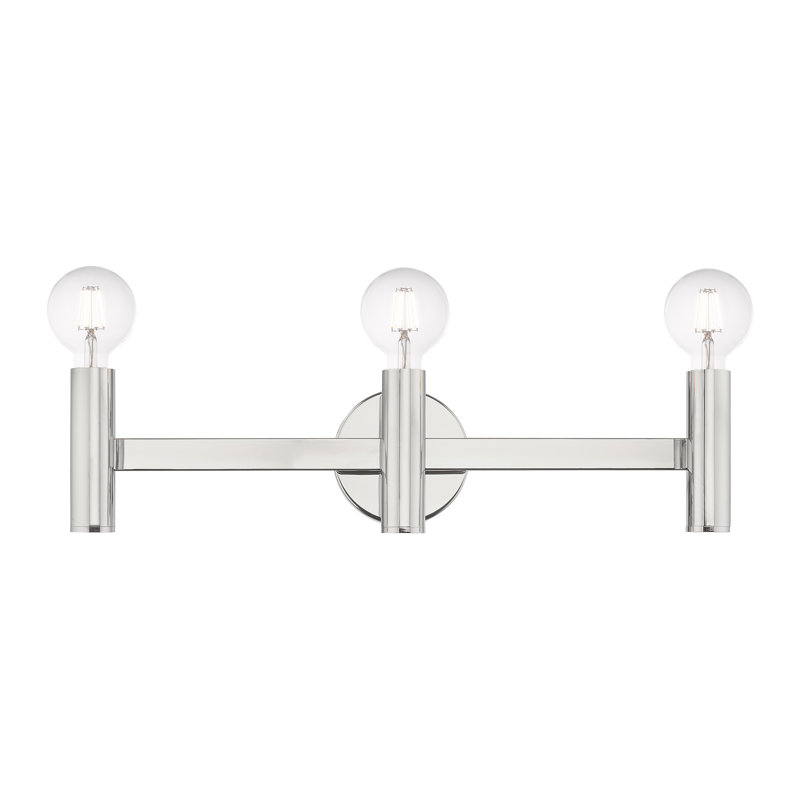 Martella 3 - Light Dimmable Vanity Light, Polished Chrome