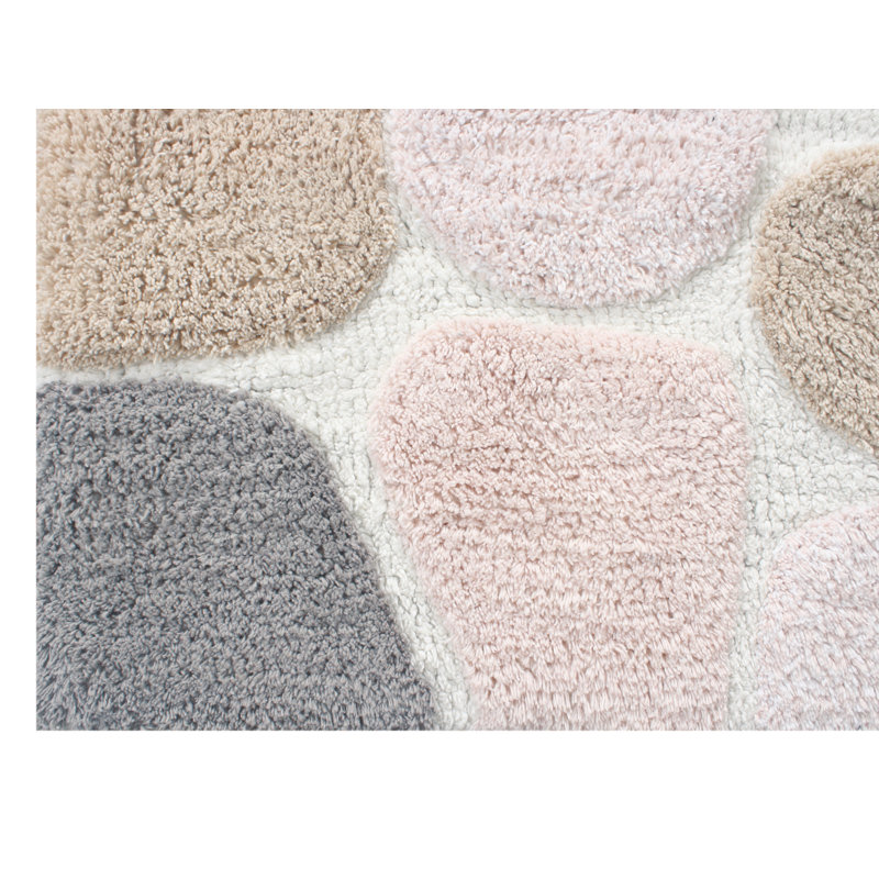 Tapis pour salle de bain Creline - nuage rose, Nuage rose