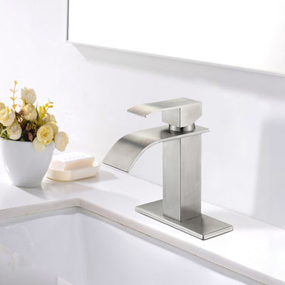 Robinet de salle de bain à un trou