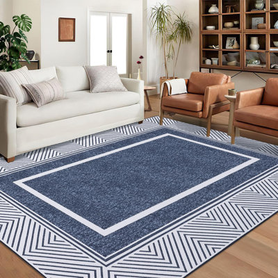 Washable Area Rugs Non Slip Rubber Backing Rug Runner Floor Mats Carpet Runners for Entryway Hallway Kitchen Garage Laundry Room