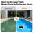 Winado Green Solar Powered Pool Ionizer With Oversized Copper Rods For All Type Pools