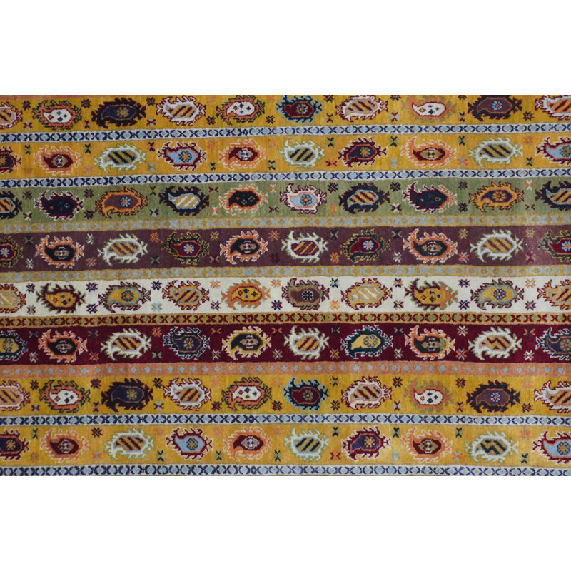 Striped Area Rug in Multicolor
