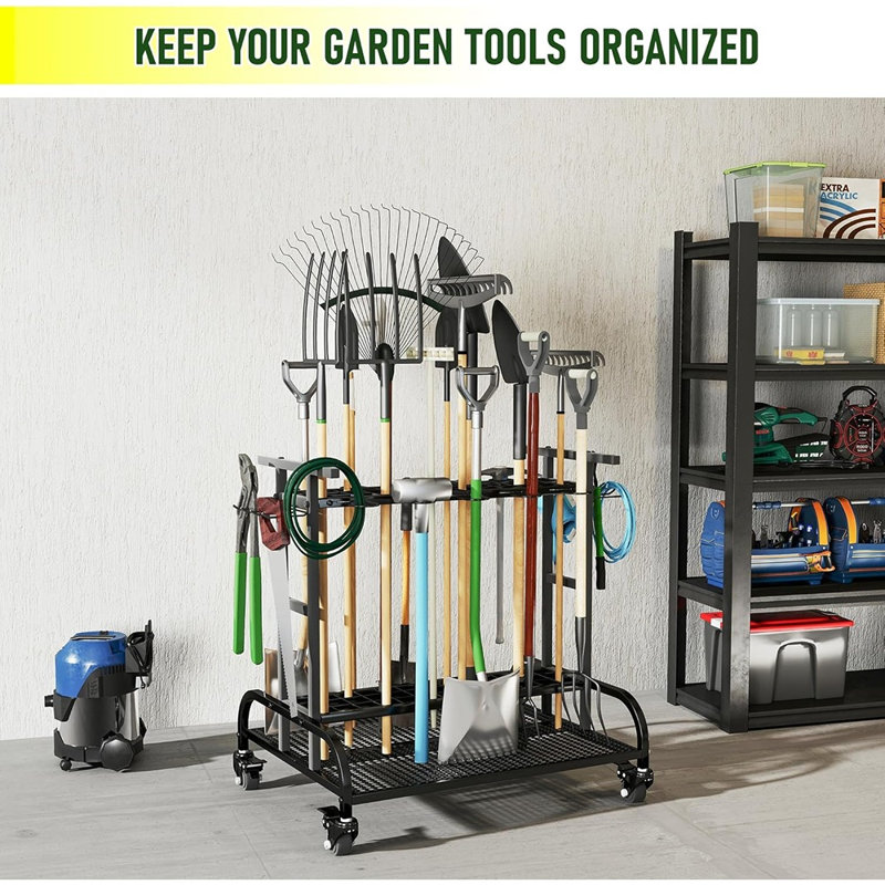 R Organisateur de jardin pour le garage 3 niveaux