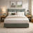 Braya Upholstered Platform Storage Bed With Removable Pillow-Style Headboard, 2 Large Wooden Drawers, Dusty Sage, Full-734036372-734036370
