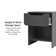 Jaqualine 1-Drawer Nightstand with Storage Cubby