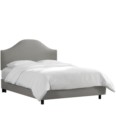 Morris Linen Upholstered Bed