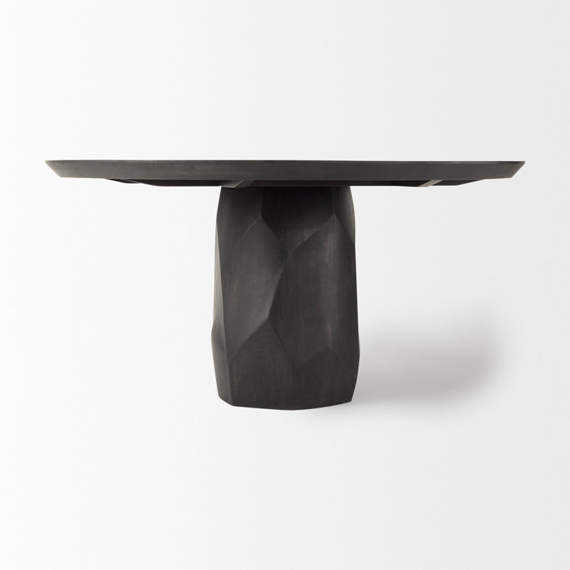 Table de salle à manger Modi, Gris foncé