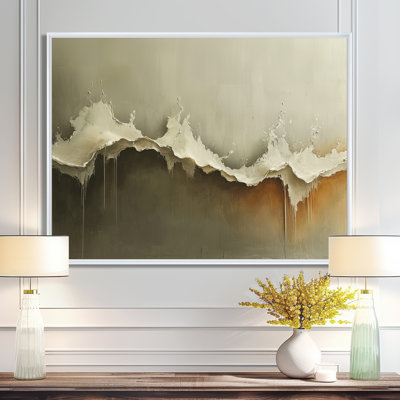 Cullompt Ephemeral Pathway Drip Peinture I