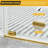 56-60" Frameless Shower Glass Door with Waterproof Seal, 8mm Tempered Glass & Stainless Steel-121415286