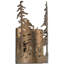 Tall Pines 1 - Light Flush Mounted Sconce