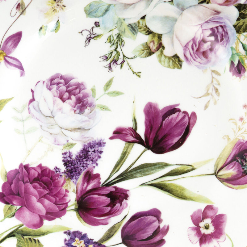 Cake Plate Tulip In Gift Box