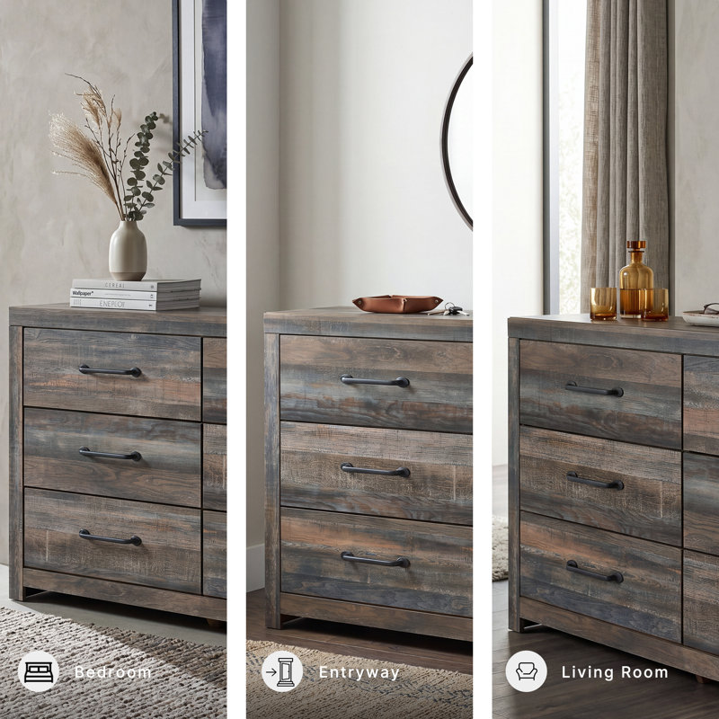 Drystan 6 Drawer Double Dresser