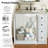 36'' Single Bathroom Vanity With Ceramic Top