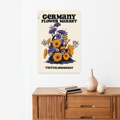 Allemagne, marché aux fleurs, art floral rétro naturel audacieux