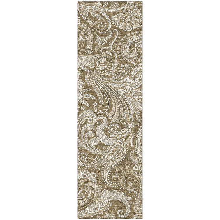 Premium Machine Washable Antonelli Chocolate Rug