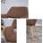 Mid Century Modern Dining Chairs Set Of 2 Comfy Accent Chair Upholstered Kitchen Dining Living Room Chairs For Bedrooms Waiting Room Home Arm Desk Chair No Wheels, Brown-1670741808