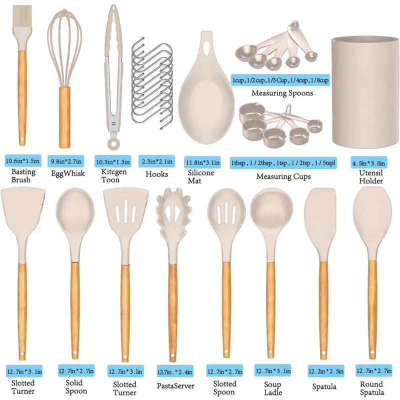 Belfry Kitchen Ouseman 33 Utensil Set