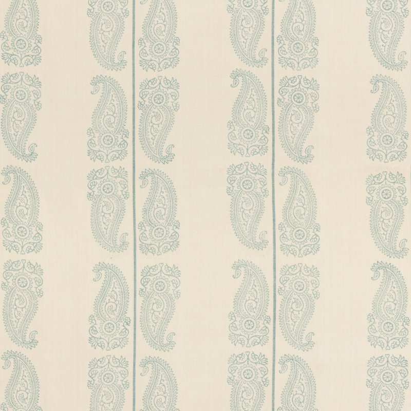 Artisan II Cromer Paisley Performance Fabric, Aqua